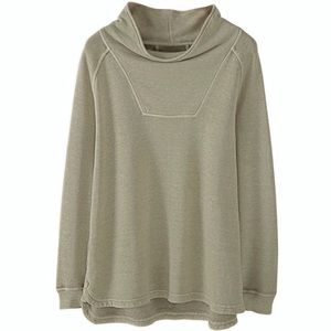 Wrap London Funnel Neck Hemp Cotton Sweatshirt